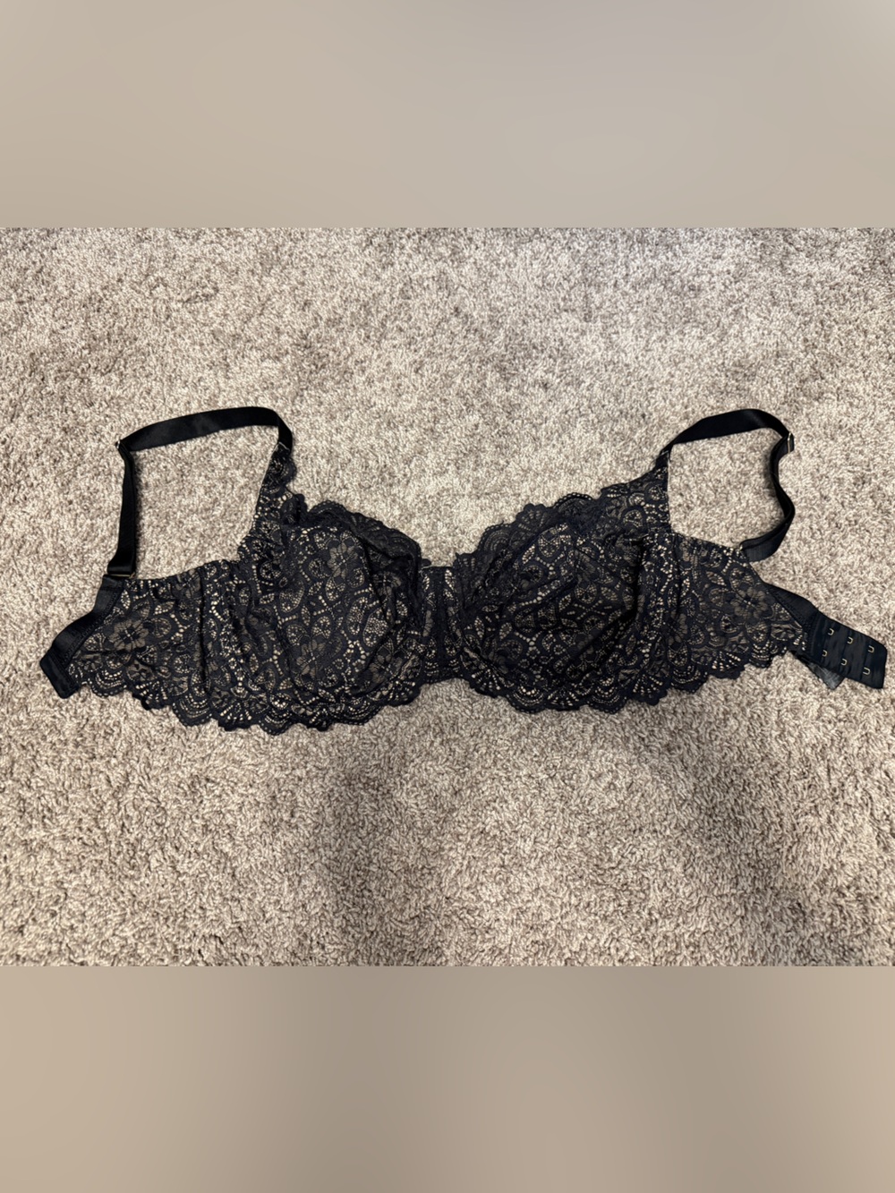 Bravissimo Millie Black Lace Underwire Bra